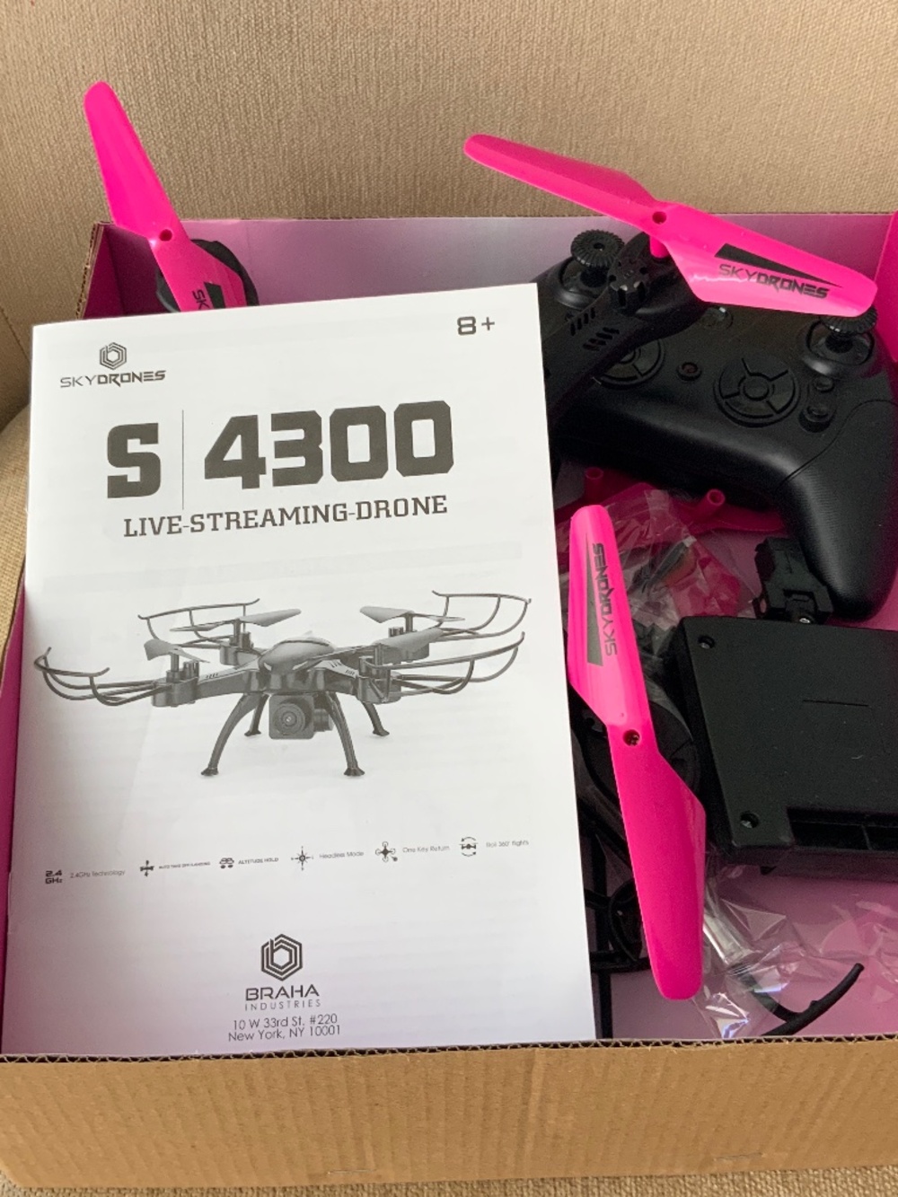 S 4300 live streaming drone